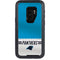 NFL Carolina Panthers White Striped Otterbox Defender Galaxy Skin